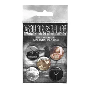 Button Badge Set - Burzum - Set 1