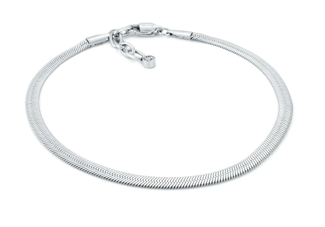 Italgem 4 mm Herringbone Anklet