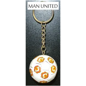 Manchester United Soccer Ball Key Chain