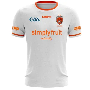 Mc Keever Armagh GAA Official All Ireland Winners Jersey - Adult - Player Fit - White