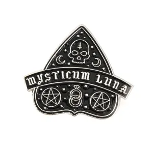 Mysticum Luna Logo Pin