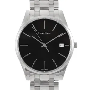 NEW Calvin Klein Time Steel Men Watches - Black Dial K4N21141