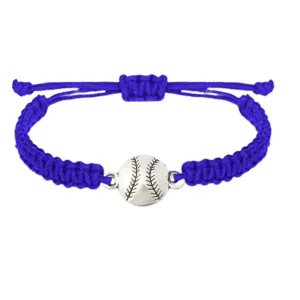 Softball Rope Bracelet - Pick Color